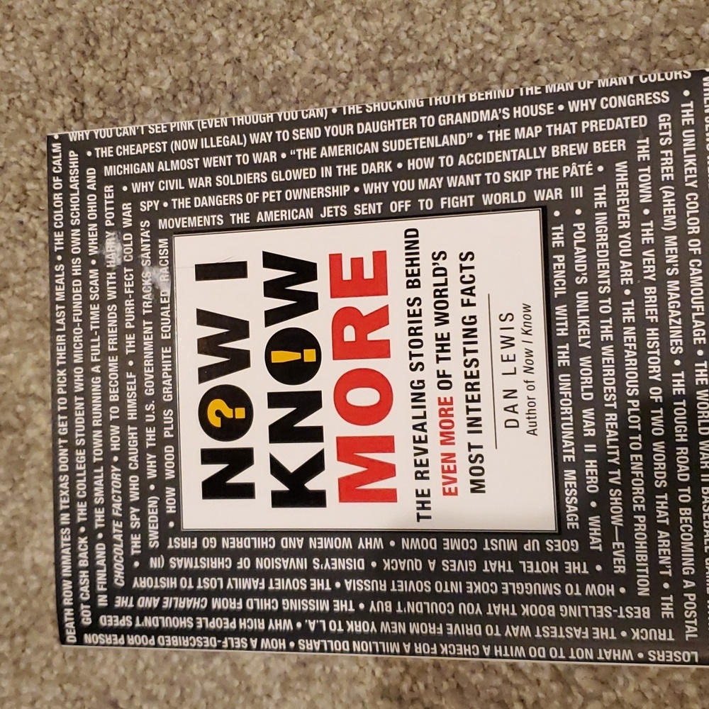 Now I Know More book